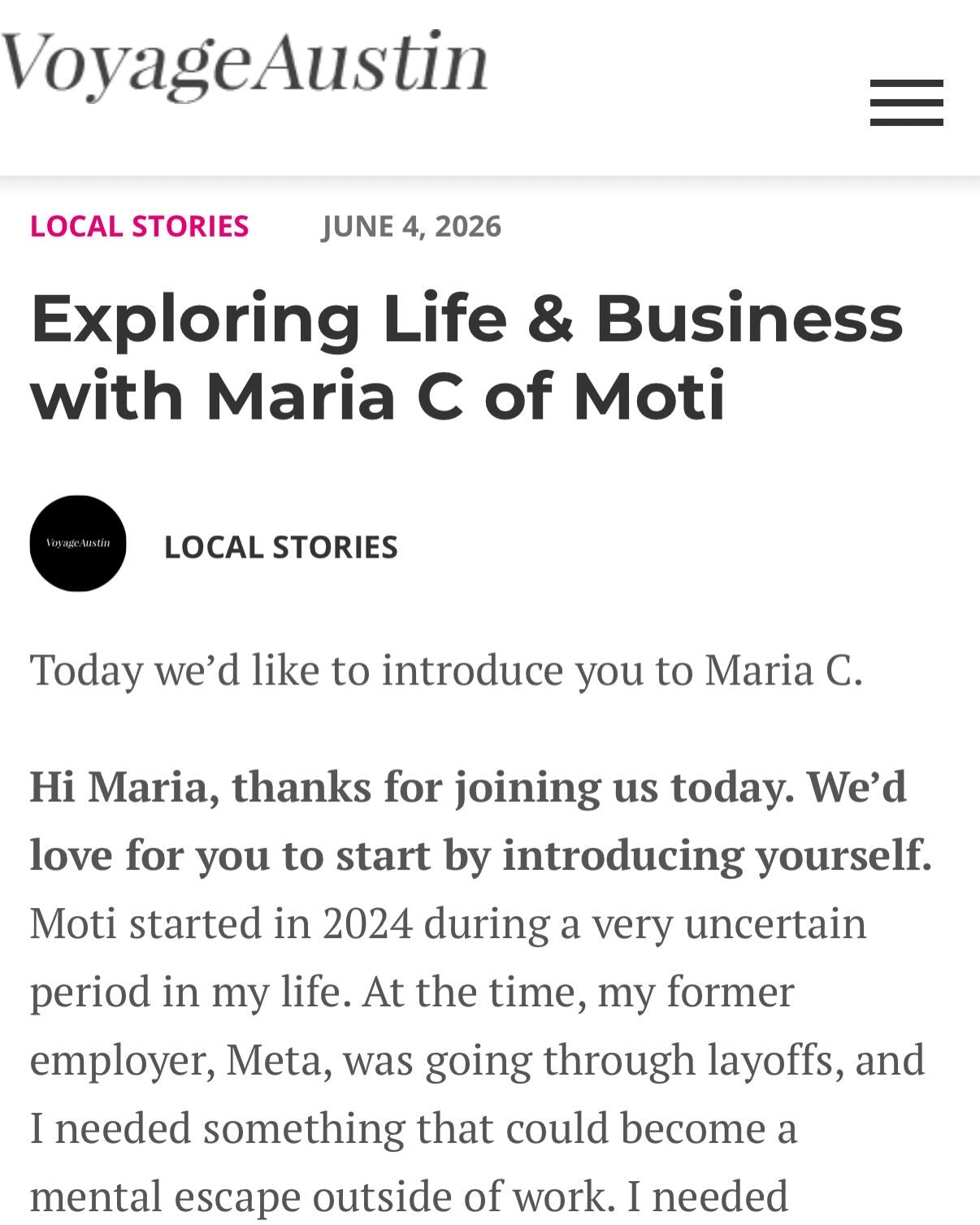 A Conversation About Moti and the Journey Behind Building Something Meaningful