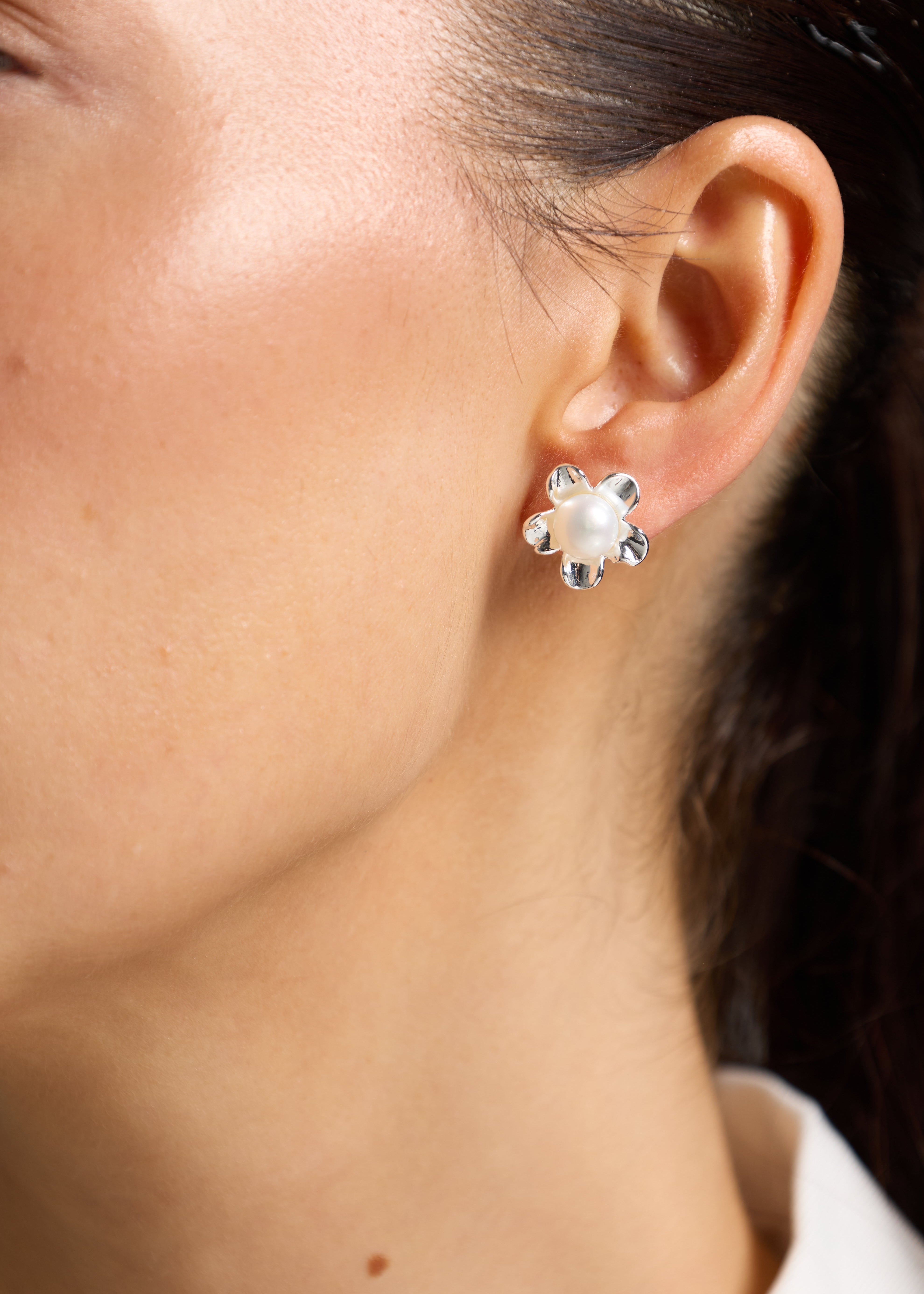 Nina Flower Studs