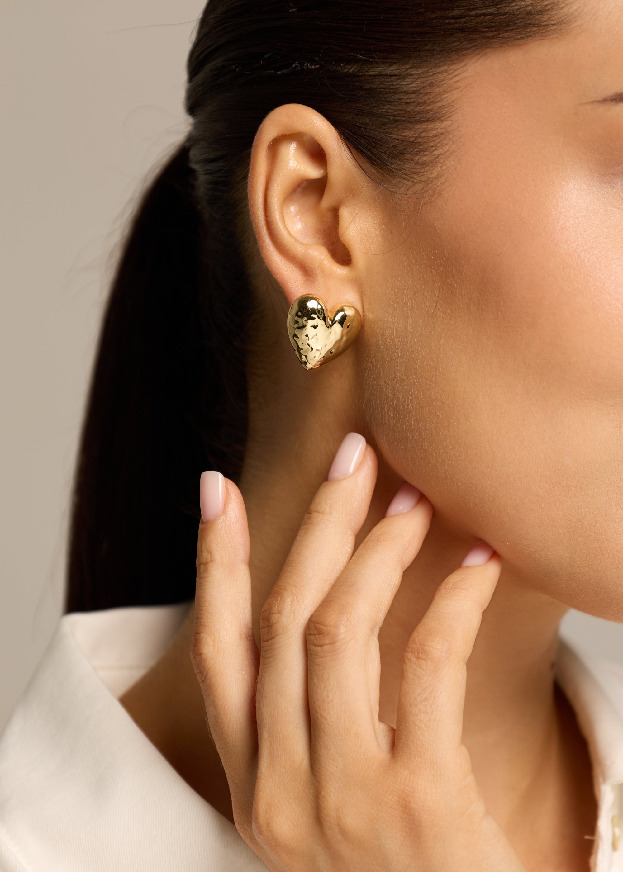 Shereen Heart Earrings