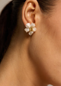 Daniela Mother of Pearl Studs