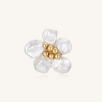 Daniela Mother of Pearl Studs